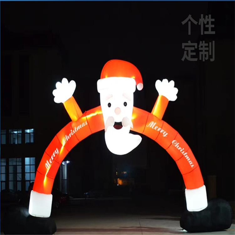 漳州圣诞老人特色拱门